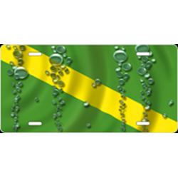 License Plate Nitrox W /bubbles